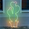 Lotti Importex Fico d'India Vaso SMD Neon 24V 4m+78xH156cm - Lotti Importex