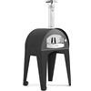 Fontana Forni Forno a legna Ischia con carrello - Fontana Forni