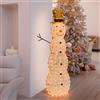Lotti Importex Pupazzo di Neve 3D h150cm LHC 320 LED TRADITIONAL 5 mm - Lotti Importex