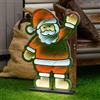 Lotti Importex Babbo Natale Infinity Mirror h 74 cm, led multicolor - Lotti Importex