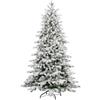 Flora Albero Natale CREEK cm 210 PE+PVC Floccato T895 D106 - Flora