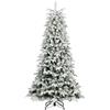 Flora Albero Natale PARCO cm 180 PE+PVC Floccato T711 D96 - Flora