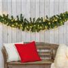 Lotti Importex Ramo Pino 270cm PVC Verde MOENA d25cm 400LED BIANCO CALDO SMART - Lotti Importex