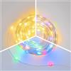 Lotti Importex Catena lineare 20m 200 SMD Dual Color LED BIANCO CALDO e MULTICOLOR