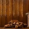 Lotti Importex Tenda 460xH80cm 24 Stringhe ø6cm SFL StarFall Light Steady + Chasing 1152 LED BIANCO CALDO - Lotti Importex