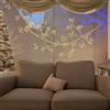 Lotti Importex Ramo Hang da Appendere con corda Ricco RICH Bianco 1,5M 480 MicroLED BIANCO CALDO ø1,5mm - Lotti Importex