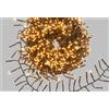 Lotti Importex Catena Festone Cluster ø10cm FSLG 15m 1000 MiniLED TRADITIONAL e BIANCO CALDO ø3mm - Lotti Importex