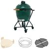 Big Green Egg Large con Supporto Con Ruote Maniglia e Accessori