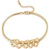 Amsgedhie Bracciale Personalizzato con Cuore e Pietra di Nascita - Bracciale da Donna con Nome Inciso e Catena Regolabile per Mamma o Nonna, Regalo per Festa della Mamma e Natale