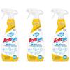 Generico AcetoSan + Alcool Multiuso Spray, Detergente Igienizzante per Superfici, Sgrassatore Anticalcare Antiodore, Zero Aloni, Profumo Marsiglia e Fiori d'Agrumi - 3 Unita da 750ml