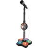 Microfono Karaoke Giocattolo per Bambini con Luci Colorate e Funzioni Musicali