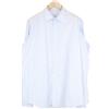 Suitsupply Uomo Camicia 45L/17 3/4L Slim Formale Puro Cotone Melange Righe Blu
