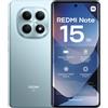 Xiaomi Redmi Note 15 (256 GB, Blu ghiaccio, 6.77", Doppia SIM Ibrida, 5G), Smartphone, Blu