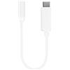 ViVanco™AAVVUSBC10W cavo per telefono cellulare Bianco 0,1 m USB C 3,5 mm