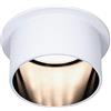Paulmann 93376 - Faretto da incasso a LED Gil 3 step dim rotondo incl. 1 x 6 Watt dimmerabile bianco opaco, nero opaco, faretto da incasso in alluminio 2700 K