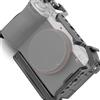 Generico Compatibile con il kit gabbia Sony A7C II/A7CR | Telaio lavorato a CNC, fori di montaggio filettati, tacche for cavi for la registrazione di vlog di viaggio