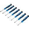 BGS Set di cacciaviti di precisione 4880 con profilo a T (per Torx), 7 pezzi