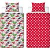Disney Marvel Avengers Copripiumino Singolo Bambini Ufficiale | Biancheria da letto reversibile a 2 lati con federa coordinata | Design Heroes | Letto singolo | Polcotone