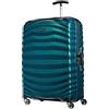 Samsonite Lite-Shock Spinner L Valigia, 75 cm, 98.5 L, Blu (Petrol Blue)