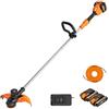 WORX WG183E Tagliabordi 40 V, con 2 batterie da 2 Ah e caricabatterie