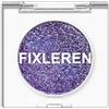 Fixleren Palette di ombretti camaleontici glitterati per evidenziare, ombretti metallici che cambiano e di lunga durata, olografici, multicromati, viola (Purple Grapes-16)