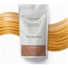HENNEHA Hennè Colore Cassia Permanente per Capelli Made in Italy in Polvere | 100 grammi | 100% Naturale | Vegetale | Tinta Senza Ammoniaca | Colorazione Delicata Intensa e Brillante | (1 Busta)