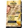 Schwarzkopf Palette Oleo, colorazione permanente copertura professionale capelli bianchi, 9-10 Biondo Solare, confezione singola, Liquido, Senza ammoniaca