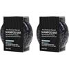 Utapossin 2PCS Shampoo Solido,Capelli grigi lucidi rivitalizzanti,Barra per Shampoo al Carbone di bambù Barra,favorisce la crescita dei capelli e ne previene la perdita