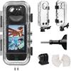 FitStill Custodia impermeabile per Insta 360 X4 impermeabile 40M HD Optical Glass Lens X4 custodia subacquea protezione completa compressione X4 accessori X4
