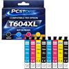 PcStore Cartucce Compatibili Epson 604XL Multipack 8 Pezzi (2 Set Completi Nero Ciano Magenta Giallo) - Alta Capacità XL - per Epson XP-2200 XP-3200 XP-4200 WF-2910 WF-2930 WF-2950