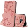 NETANY Cover per Samsung Galaxy A5 2016 / A510, Flip Premium Pelle PU Libro Portafoglio Protettiva Custodia con Slot Scheda Supporto Stand Magnetica Protezione Completa (Rosa)