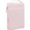 HYZUO 13,3-14 Pollici Custodia Borsa Laptop per MacBook Pro, Rosa Pallido