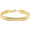 Michael Kors Bracciale da Donna Collezione Metallic Muse. Bracciale in Brass di Colore Oro con Finitura Lucida. Misure: Lunghezza: 184+25mm, w: 8mm. La referenza è MKJ8487710