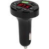 ciciglow Trasmettitore FM Bluetooth, E6 Lettore MP3 per Auto Bluetooth V5.0 Adattatore per Autoradio Trasmettitore FM Dual USB Caricabatterie Rapido Lettore Musicale per Auto