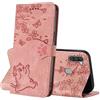 NETANY Cover per Samsung Galaxy A11/M11, Flip Premium Pelle PU Libro Portafoglio Protettiva Custodia con Slot Scheda Supporto Stand Protezione Completa Cover per Samsung A11/M11 (Rose)