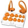 AhaStyle Cuscinetti auricolari per Beats Powerbeats Pro 2 (2025) con scatola di immagazzinaggio [si adattano alla custodia di ricarica] 5 paia di gommini di ricambio in silicone XS/S/M/L/XL per Beats