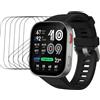 Yiranzix 6 pz TPU Gel Screen Protector per Amazfit Bip Max 50mm 2.07