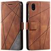 SONWO Cover per Xiaomi Redmi 7A, Flip Caso in PU Pelle Case Cover Portafoglio Custodia per Xiaomi Redmi 7A, [Kickstand] [Slot per Schede], Marrone