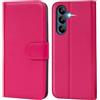 Verco Custodia a libro per Samsung Galaxy A55 5G, per Samsung A55 5G, colore: Rosa