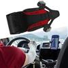 YobiLife Supporto per telefono antiurto per bocchetta dell'aria dell'auto, design da corsa, adatto a telefoni fino a 8 5 cm di larghezza, stabile e facile da usare (giallo)