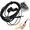 Generico Auricolari Extra Lunghi - Monitor Intraauricolare Cablato Con Portata Estesa Fino A 3 Metri, Jack Da 3,5 Mm Senza Latenza Auricolari Per Giochi Desktop Per PC, Cuffie Per Ascolto TV Da Comodino Da Stu