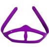 Hellery Maschera Subacquea Cinturino Silicone Flessibile Cinghia Regolabile Fascia Confortevole Fibbia Resistente Migliora Stabilità E Aderenza Adatta per , Viola