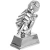 TINEASUR Premio Decorazione Creativa Brillante Microfonico in Resina Argento Resistente per Concorso di Canto Scolastico per Studenti