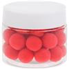 Angoily Pasturatore Galleggiante PVA per Carpa Esca da Pesca Perline Odorose al Sapore di Fragola Rosso 10mm Colore Brillante per Grandi Pesci