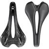 Generico Compatibile con la sella in carbonio RYET 122g 12K | Stampato in 3D, binari 7x9mm, triathlon/strada/MTB/gravel