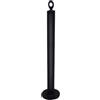 Allthingstore Pesi in acciaio resistente per allenamento a casa, palestra, fitness, con equilibrio stabile e design compatto, per fori da 20 mm, 25 mm o 48 mm, colore nero (2,5)