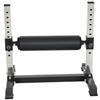 Amagogo Attrezzo Allenamento Gambe Supporto Squat Stazione Singola Gamba Regolazioni Altezza Acciaio Robusto Base Larga, Versione Standard
