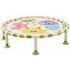 Amagogo Trampolino per Bambini Trampolino Mini Trampolino Pieghevole Letto Elastico Indoor con Disegni Animali Protezione Perimetrale Imbottita E Piedini