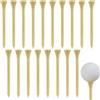 Generic Magliette da golf professionali in bambù, maglietta da golf in bambù 100 | Conta | Riduci l'attrito Rotazione laterale Materiali da golf più stabili (più dimensioni disponibili)