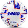 GICO Synco Hybrid - Palla da calcio Hydra Pro a 32 pannelli, parte posteriore in schiuma ad alta elasticità, ideale per prati, terreni morbidi e erba artificiale, misura calcio 5-1005